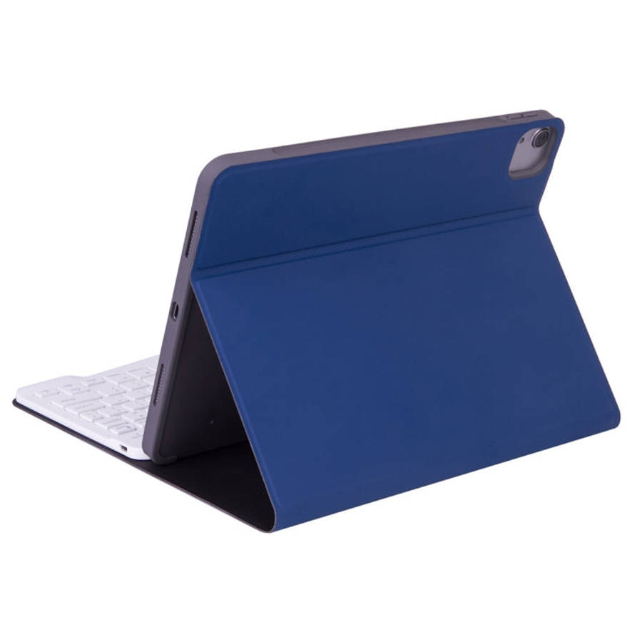 X-11B Skin Plain Texture Detachable Bluetooth Keyboard Tablet Case for iPad Pro 11 inch 2020 / 20...