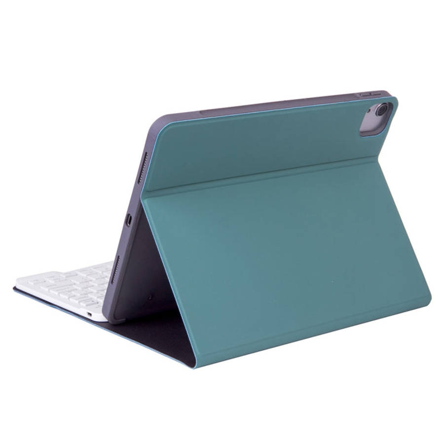 X-11B Skin Plain Texture Detachable Bluetooth Keyboard Tablet Case for iPad Pro 11 inch 2020 / 20...