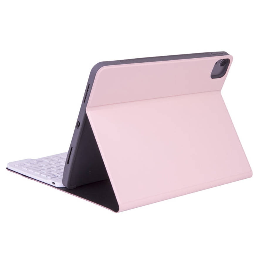 X-11B Skin Plain Texture Detachable Bluetooth Keyboard Tablet Case for iPad Pro 11 inch 2020 / 20...