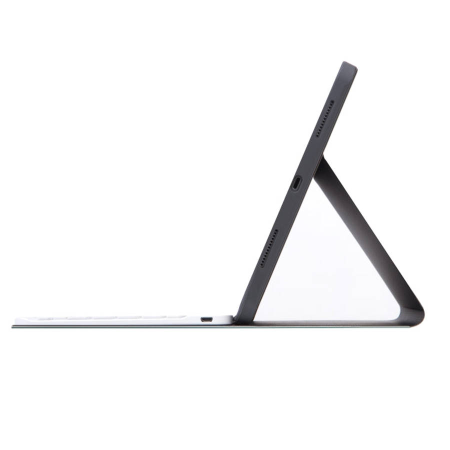 X-11BS Skin Plain Texture Detachable Bluetooth Keyboard Tablet Case for iPad Pro 11 inch 2020 / 2...
