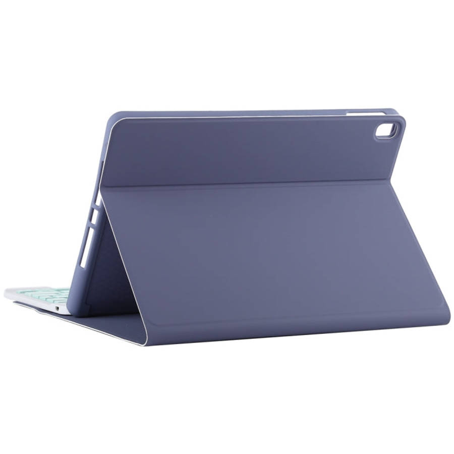 TG11B Detachable Bluetooth Green Keyboard + Microfiber Leather Tablet Case for iPad Pro 11 inch (...