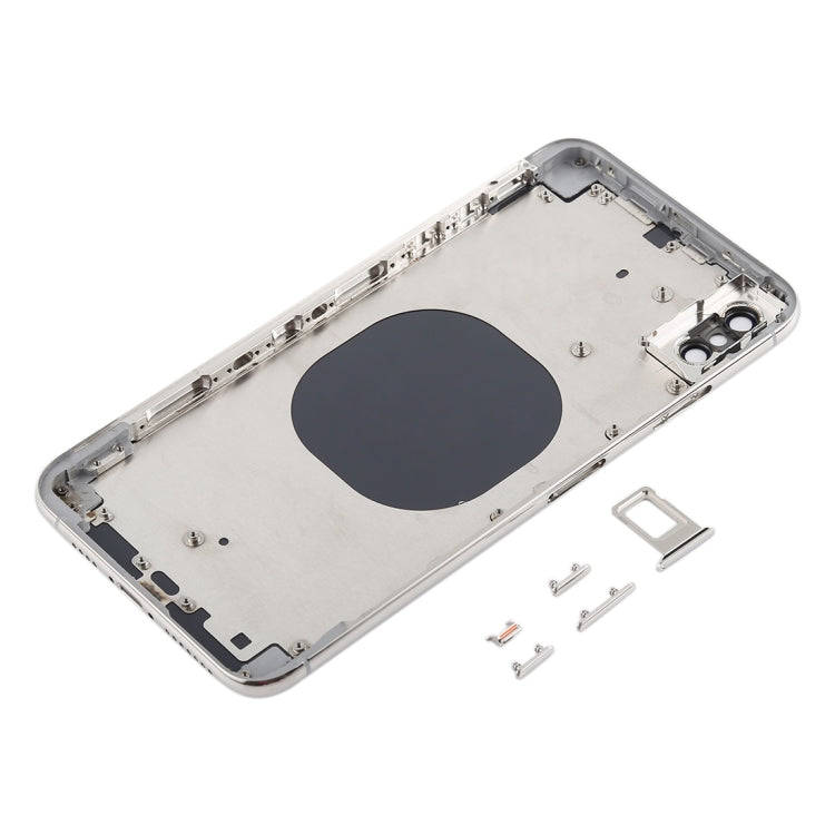 Back Cover with Camera Lens & SIM Card Tray & Side Keys for iPhone XS Max(White)