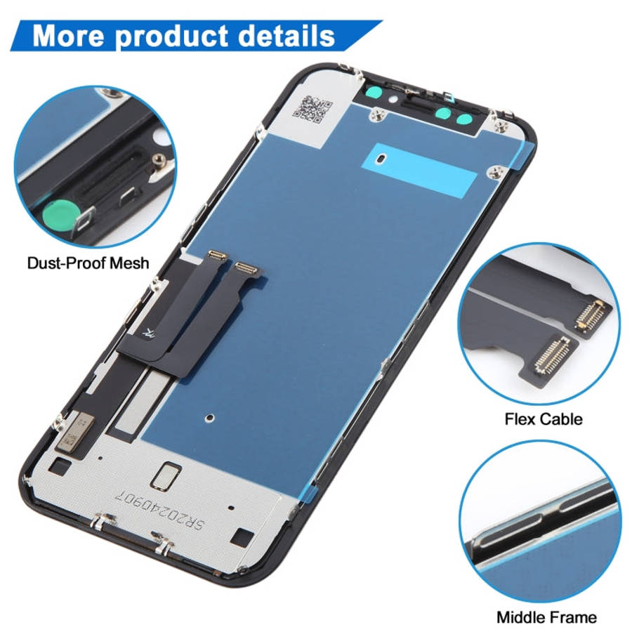 JK incell LCD Screen for iPhone XR(Black)
