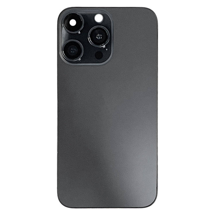 Back Cover with Appearance Imitation of iP15 Pro for iPhone XR(Black)