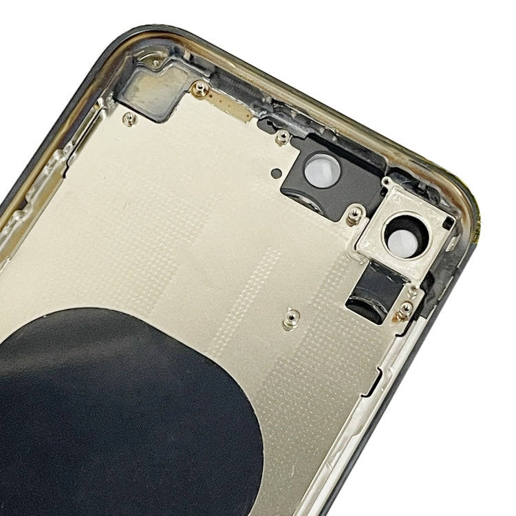 Back Cover with Appearance Imitation of iP15 Pro for iPhone XR(Black)
