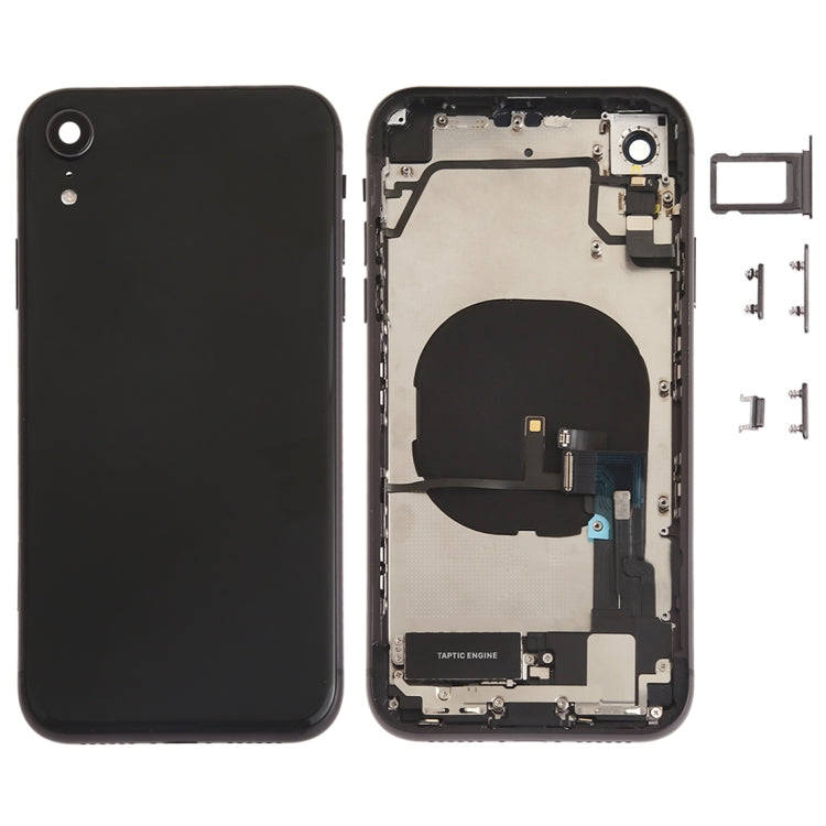 Battery Back Cover Assembly (with Side Keys & Speaker Ringer Buzzer & Motor & Camera Lens & Card ...