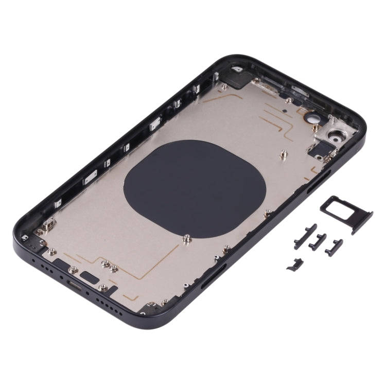 Back Housing Cover with Appearance Imitation of iP13 for iPhone XR(Black)