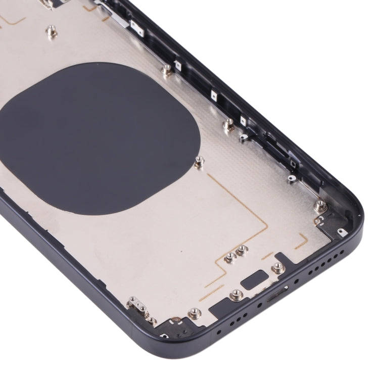 Back Housing Cover with Appearance Imitation of iP13 for iPhone XR(Black)