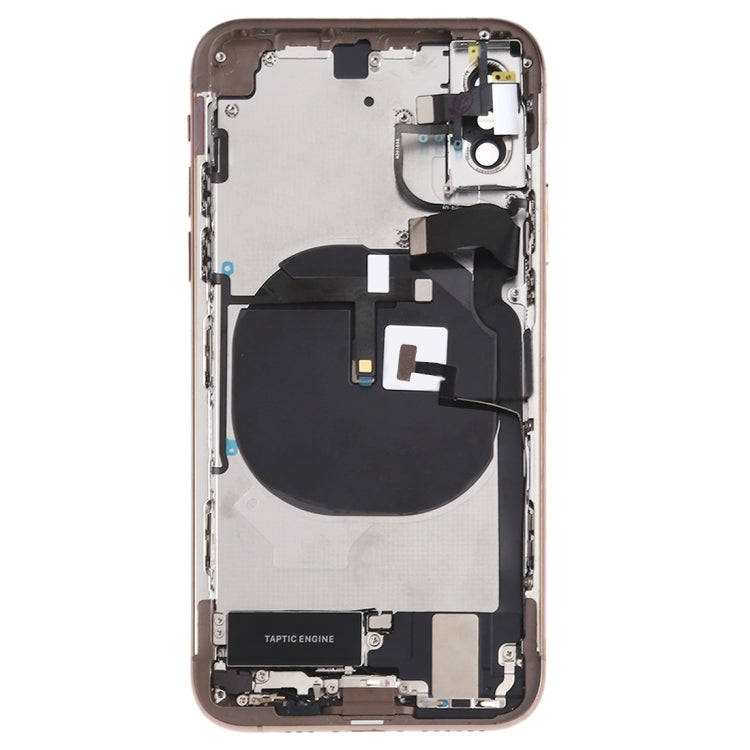 Battery Back Cover Assembly (with Side Keys & Speaker Ringer Buzzer & Motor & Camera Lens & Card ...