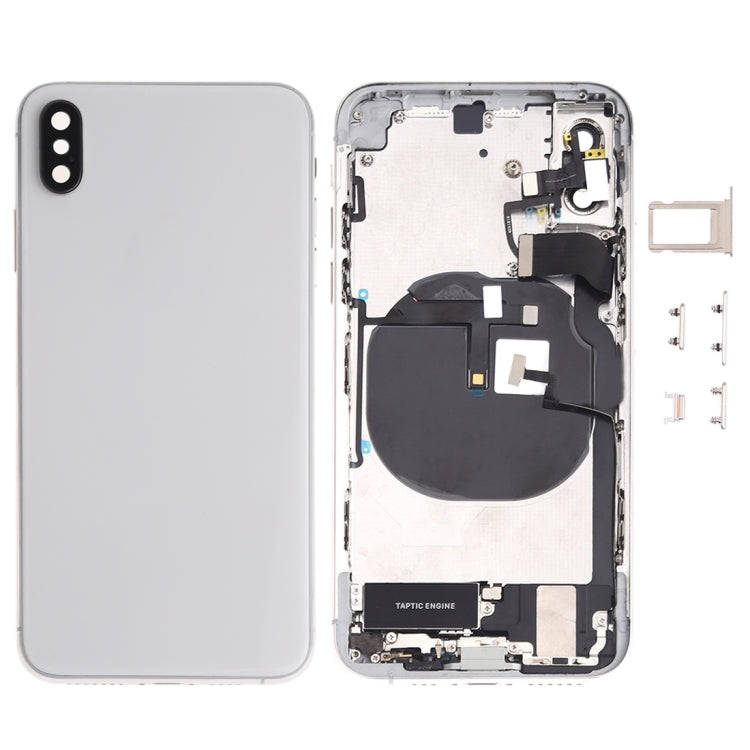 Battery Back Cover Assembly (with Side Keys & Speaker Ringer Buzzer & Motor & Camera Lens & Card ...