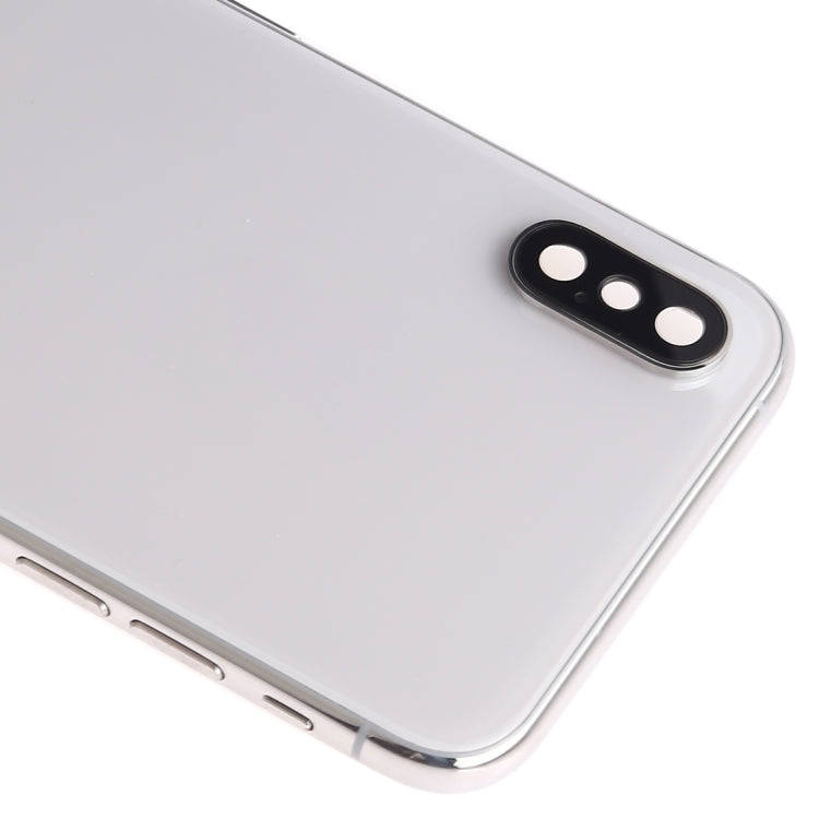 Battery Back Cover Assembly (with Side Keys & Speaker Ringer Buzzer & Motor & Camera Lens & Card ...