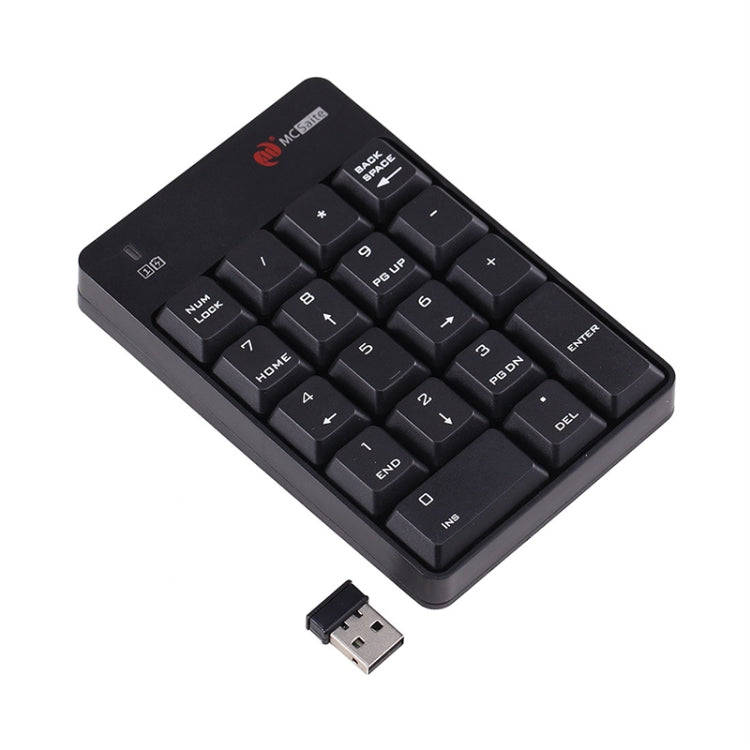 MC Saite SK-51AG 2 in 1 2.4G USB Numeric Wireless Keyboard  & Mini Calculator for Laptop Desktop ...