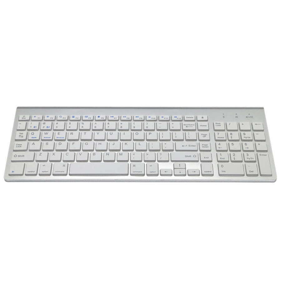 K368 Dual Mode Dual Channel 102 Keys Wireless Bluetooth Keyboard for Laptop, Notebook, Tablet and...