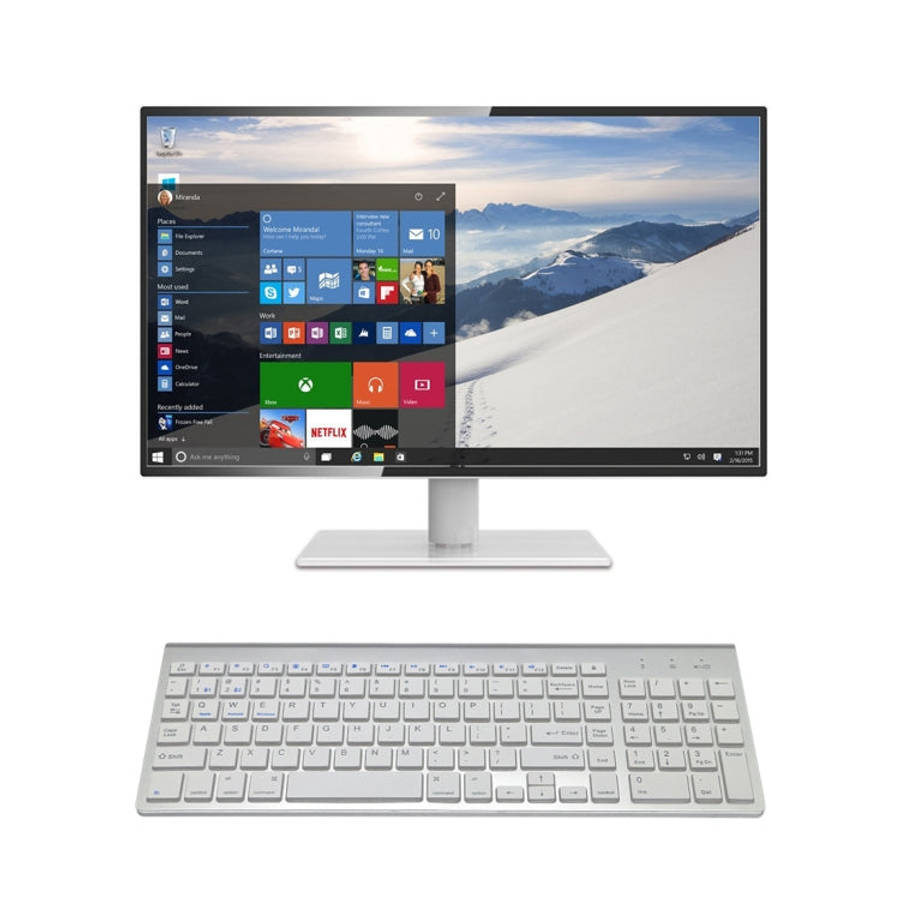 K368 Dual Mode Dual Channel 102 Keys Wireless Bluetooth Keyboard for Laptop, Notebook, Tablet and...