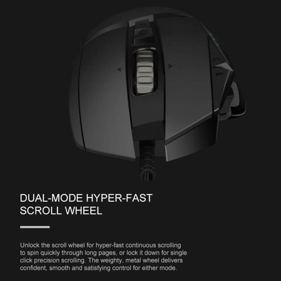Logitech G502 HERO Wired Gaming Mouse with 11 Buttons, Length: 2.1m