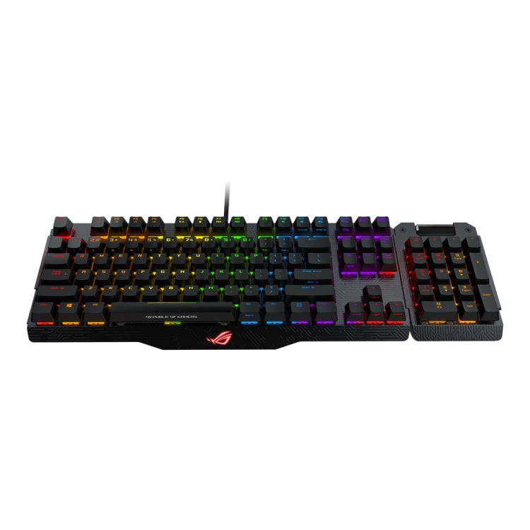 ASUS Claymore USB 2.0 RGB Backlight Detachable Wired Mechanical Black Switch Gaming Keyboard with...