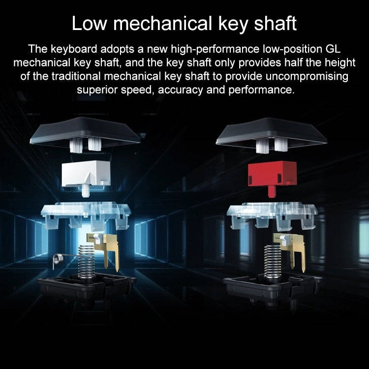 Logitech G813 RGB Mechanical Wired Gaming Keyboard (GL-Linear), Length: 1.8m
