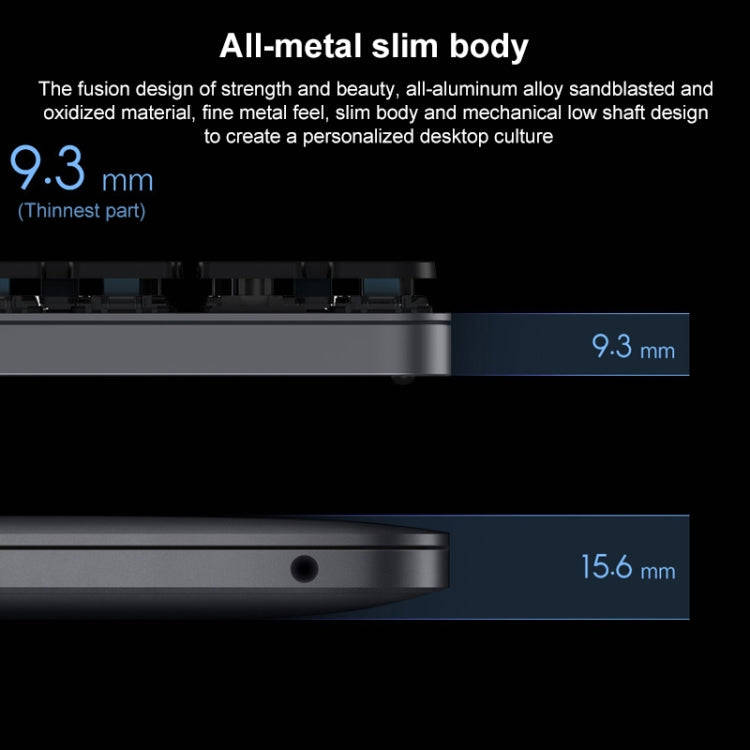 Original Xiaomi Youpin MWWMKP01 102 Keys MIIIW Wireless Dual-mode Low Axis Mechanical Keyboard PR...