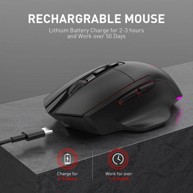 MKESPN X11 Wired RGB Gaming Mouse