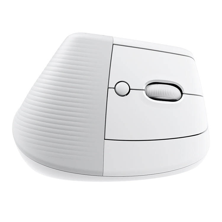 Logitech Lift Vertical 1000DPI 2.4GHz Ergonomic Wireless Bluetooth Dual Mode Mouse (White)