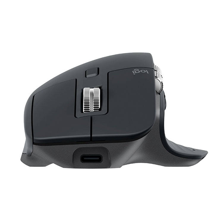 Logitech MX Master 3s 8000DPI 2.4GHz Ergonomic Wireless Bluetooth Dual Mode Mouse (Black)