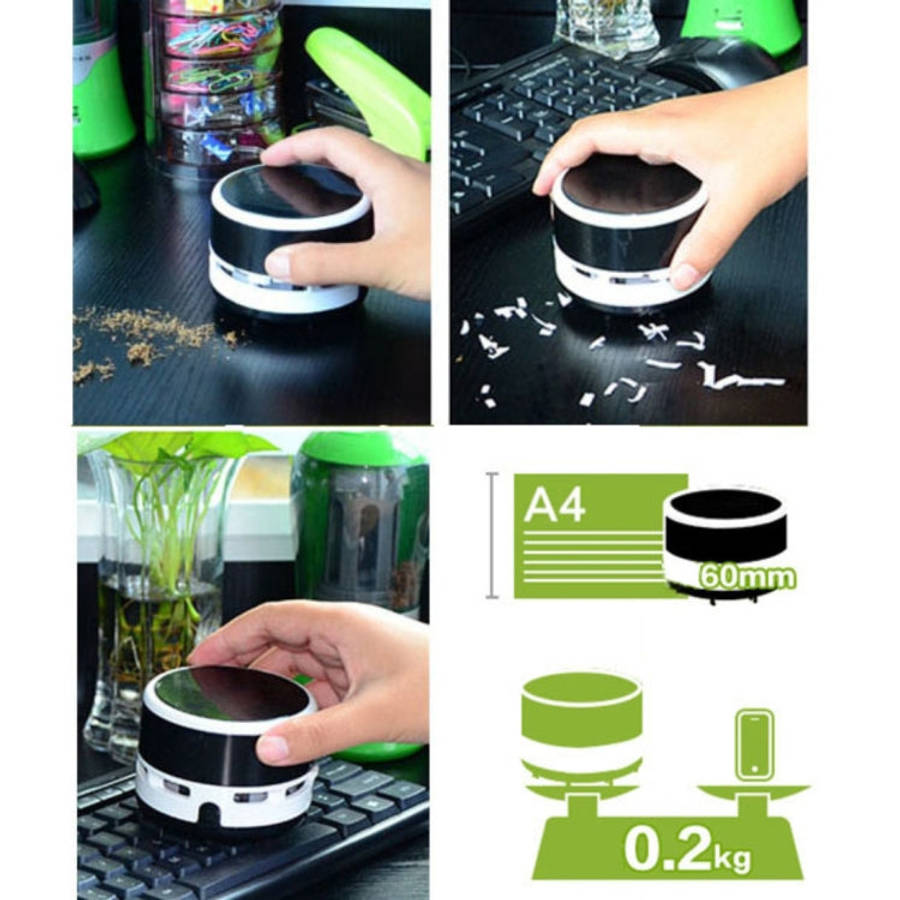 Mini Cute Personality Household / Vehicle Handheld Desk Table Keyboard Vacuum Cleaner, Size: 8x6x...