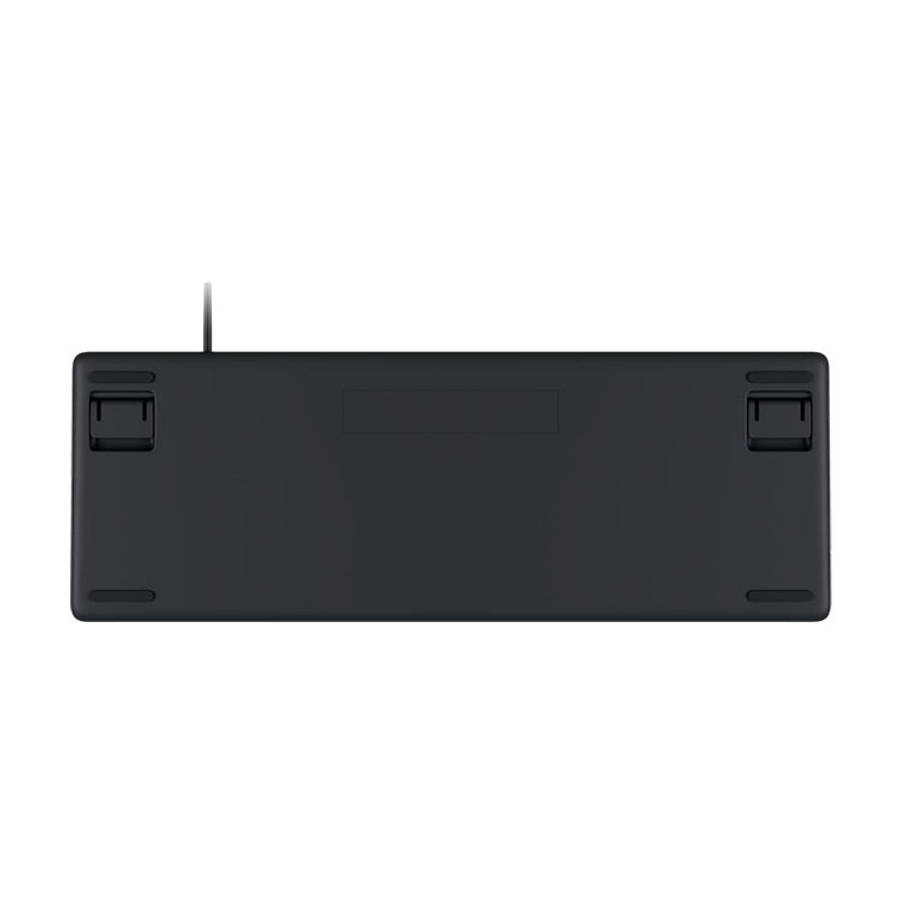 Logitech K835 Mini Mechanical Wired Keyboard, Green Shaft (Black)