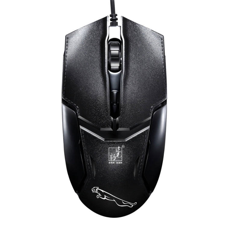 Chasing Leopard 179 USB 1600DPI Three-speed Adjustable Wired Optical Gaming Mouse, Length: 1.3m(B...