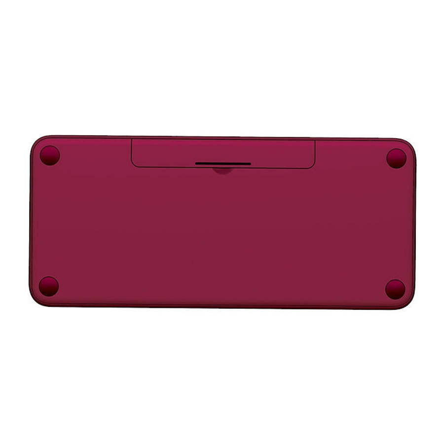 Logitech K380 Portable Multi-Device Wireless Bluetooth Keyboard (Red)