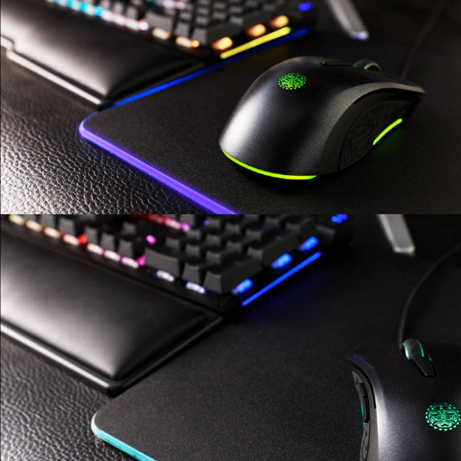Lenovo Maya Light Game Service RGB Colorful Mouse Pad (Black)