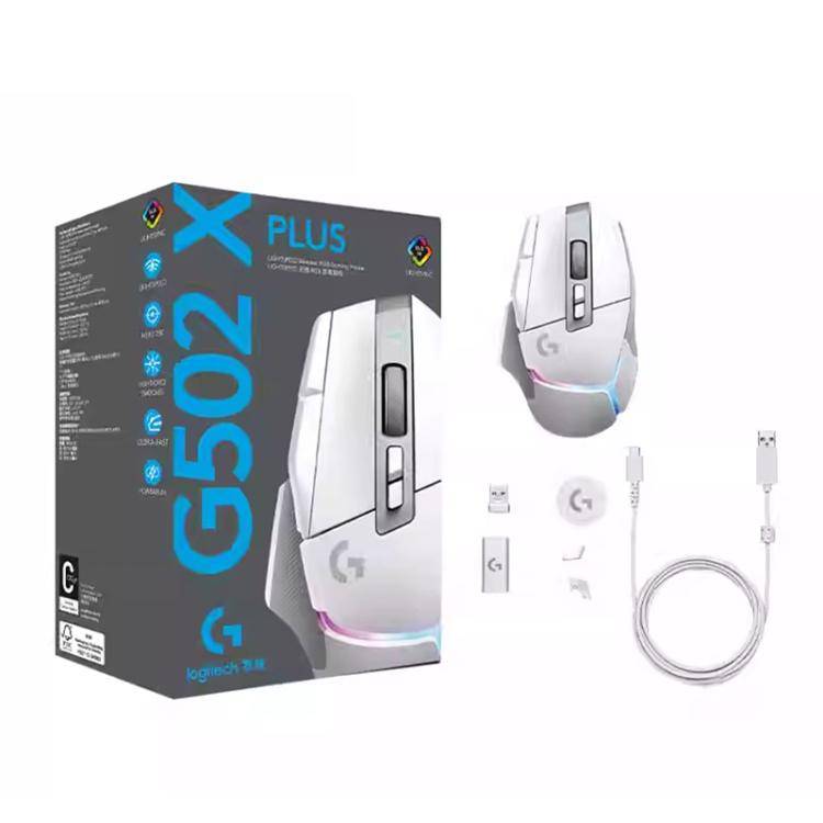 Logitech G502 X Lightspeed 1000DPI 2.4G Wireless Gaming Mouse(Black)