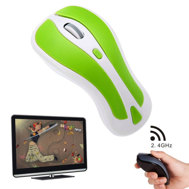 PR-01 6D Gyroscope Fly Air Mouse 2.4G USB Receiver 1600 DPI Wireless Optical Mouse for Computer P...