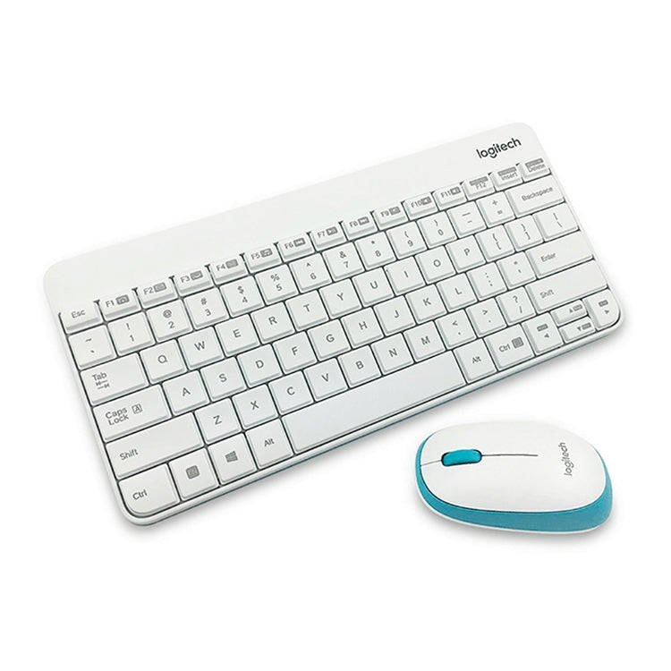 Logitech MK245 Nano Wireless Keyboard Mouse Set (White)