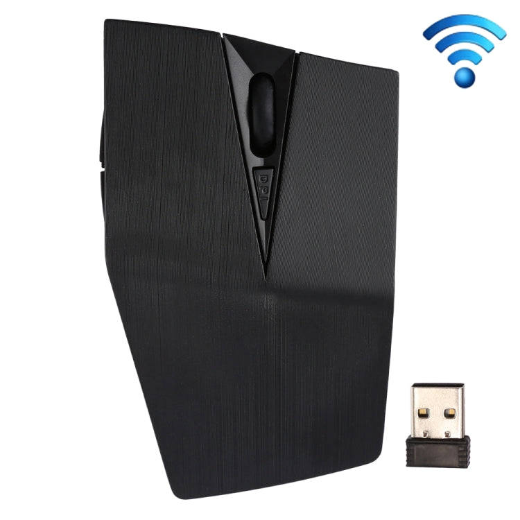 2.4GHz USB Receiver Adjustable 1200 DPI Wireless Optical Mouse for Computer PC Laptop (Black)