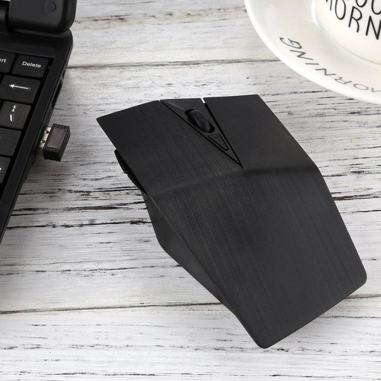 2.4GHz USB Receiver Adjustable 1200 DPI Wireless Optical Mouse for Computer PC Laptop (Black)