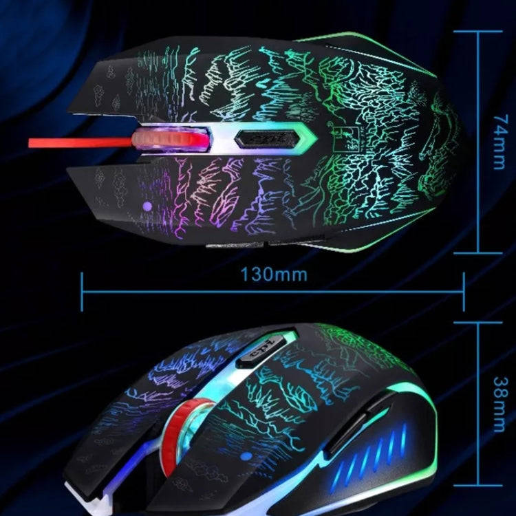 ZGB T9 USB Wired Gaming Backlight Gaming Mouse