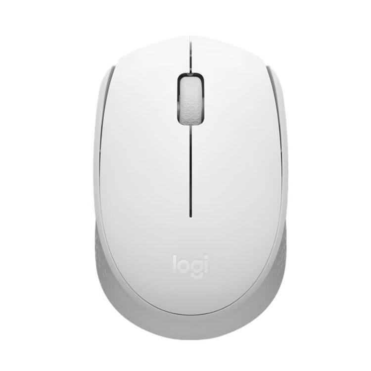 Logitech M172 1000DPI 2.4GHz Wireless Mouse (White)