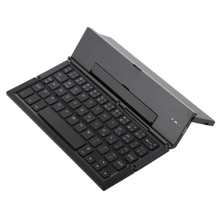 GK608 Ultra-thin Foldable Bluetooth V3.0 Keyboard, Built-in Holder, Support Android / iOS / Windo...