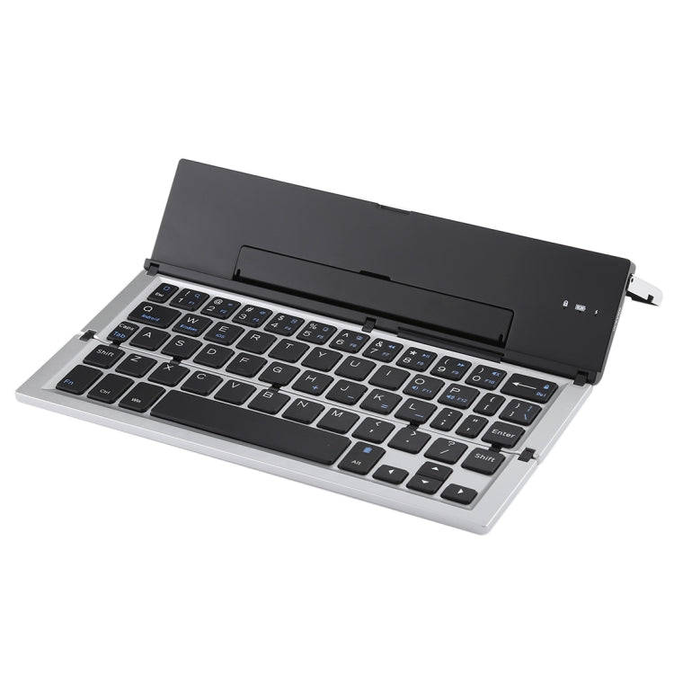 GK608 Ultra-thin Foldable Bluetooth V3.0 Keyboard, Built-in Holder, Support Android / iOS / Windo...