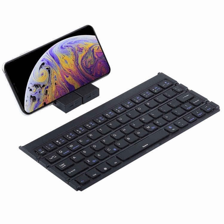 GK808 Ultra-thin Foldable Bluetooth V3.0 Keyboard, Built-in Holder, Support Android / iOS / Windo...