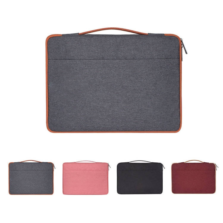 15.6 inch Fashion Casual Polyester + Nylon Laptop Handbag Briefcase Notebook Cover Case, For Macb...
