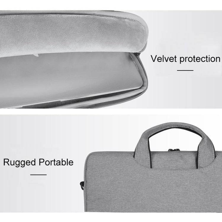 ST01S Waterproof Oxford Cloth Hidden Portable Strap One-shoulder Handbag for 15.6 inch Laptops(Pink)