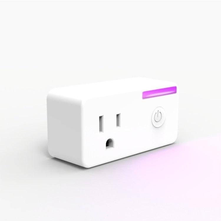 10A WiFi 2.4GHz APP Remote Control Timing Smart Socket Works with Alexa & Google Home, AC 110-250...