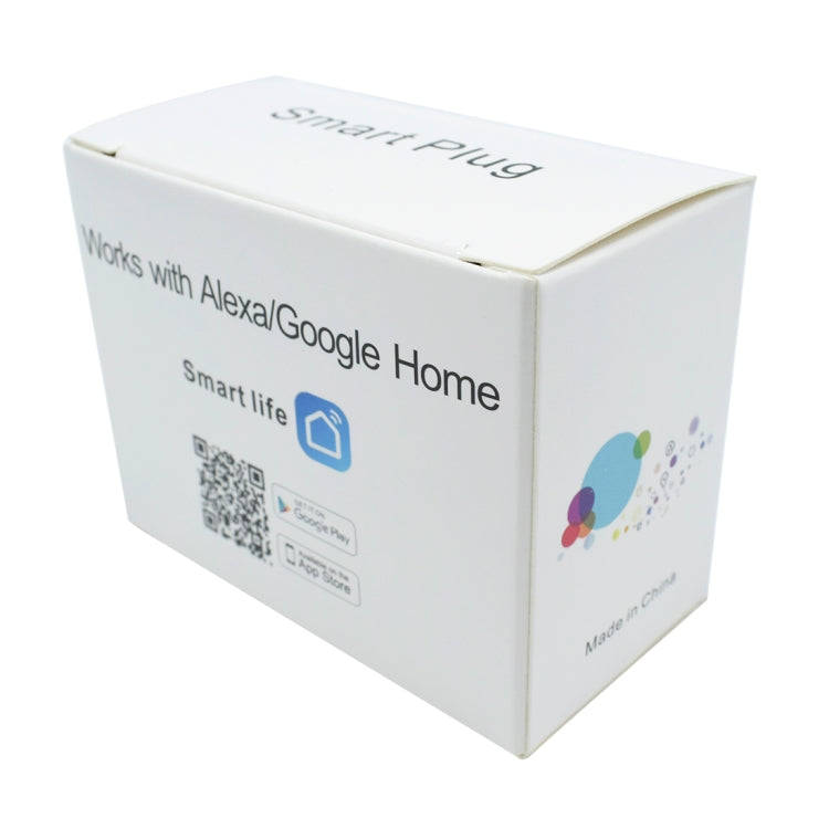 10A WiFi 2.4GHz APP Remote Control Timing Smart Socket Works with Alexa & Google Home, AC 110-250...
