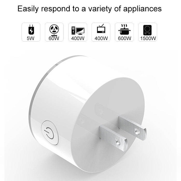 10A RGB Scene Light WiFi Remote Control Smart Socket Works with Alexa & Google Home & IFTTT, AC 1...