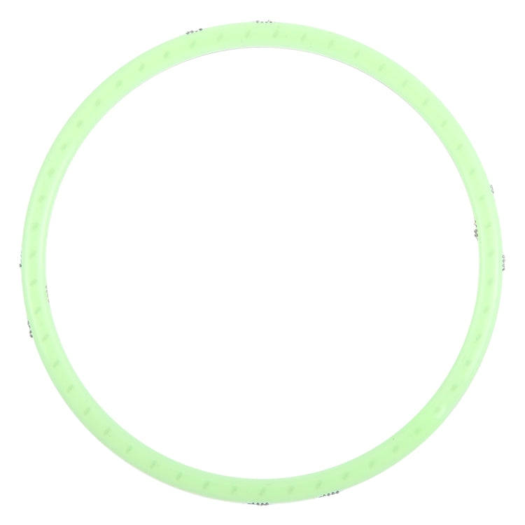 80mm 3W DIY Assembly Light COB LED Decorative Circle DC9V (Green Light)