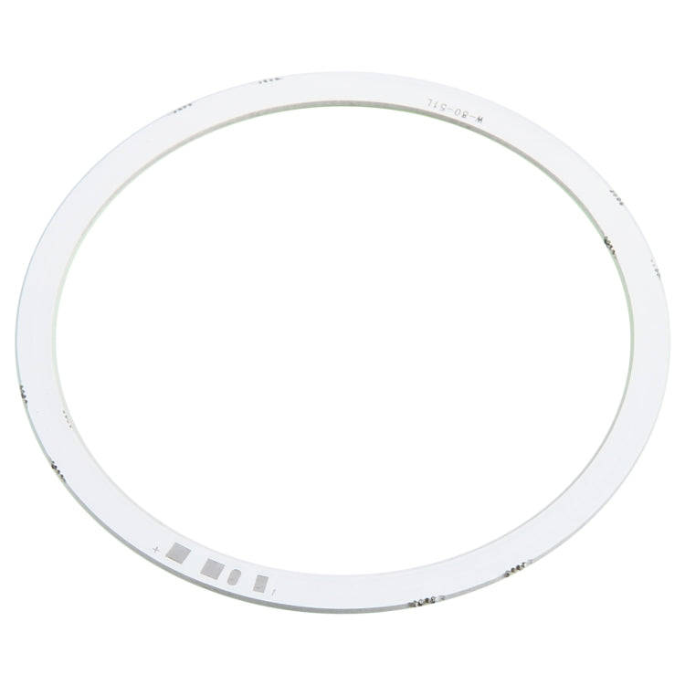 80mm 3W DIY Assembly Light COB LED Decorative Circle DC9V (Green Light)