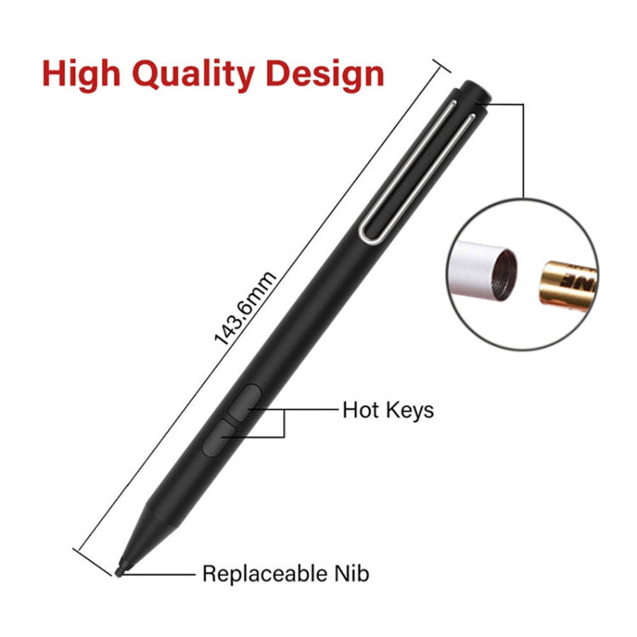 JD02 Prevent Accidental Touch Stylus Pen for MicroSoft Surface / Samsung Series (Black)