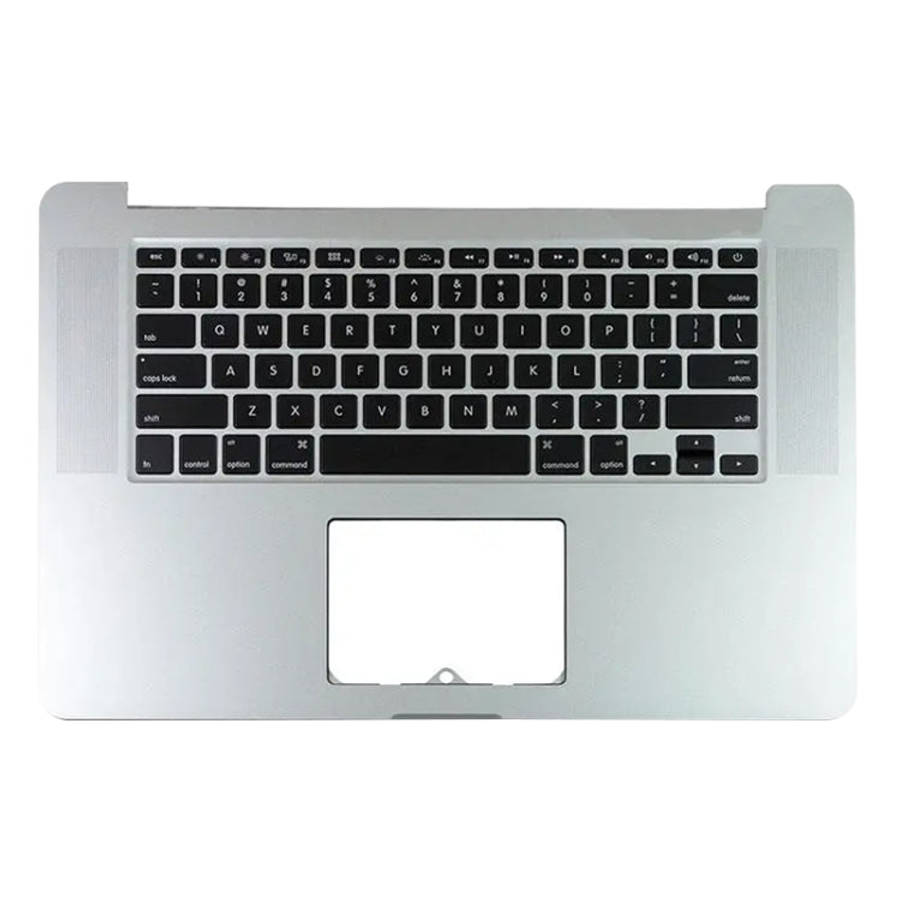 For Macbook Pro 15 A1398 2013 2014 US Keyboard with C Shell (Silver)