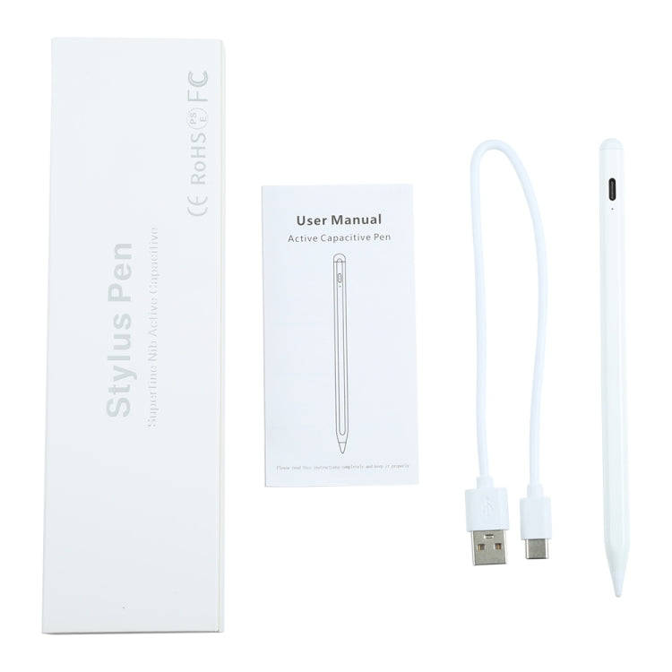 Universal Active Touch Capacitive Stylus Pen with Fine Tip